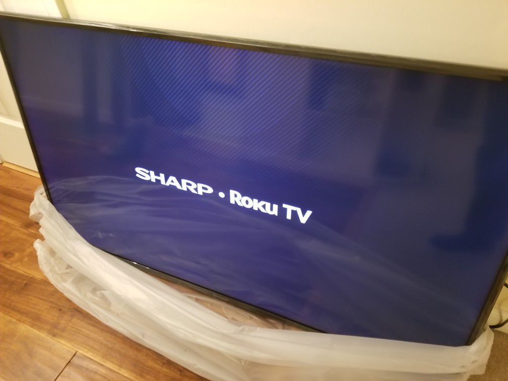 Sharp 50" 4K Smart TV (brand new in box)