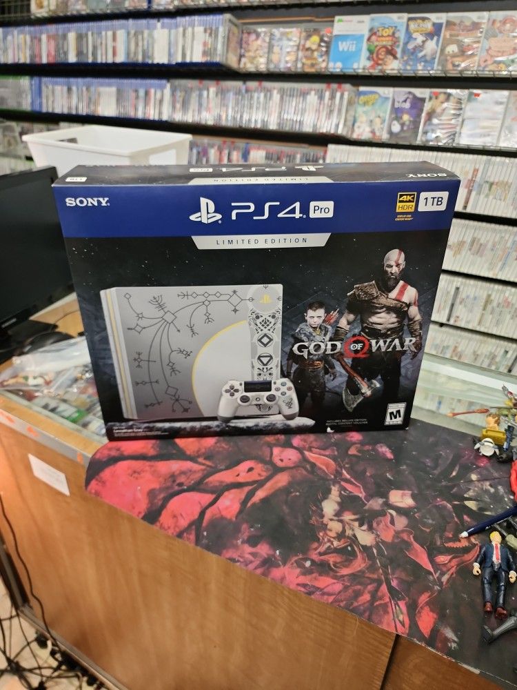 God Of War Édition Limitée PS4 – SteelBook – Comme Neuf
