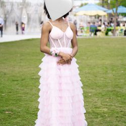 Crystal Doll Pink Corset Prom Dress – Size 0