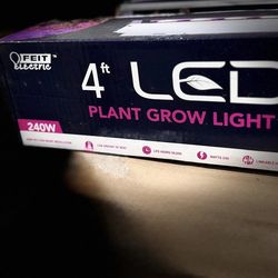 High-quality 4ft LED plant grow light, perfect for indoor plants, seedlings, hydroponics, and greenhouse use. Provides full spe