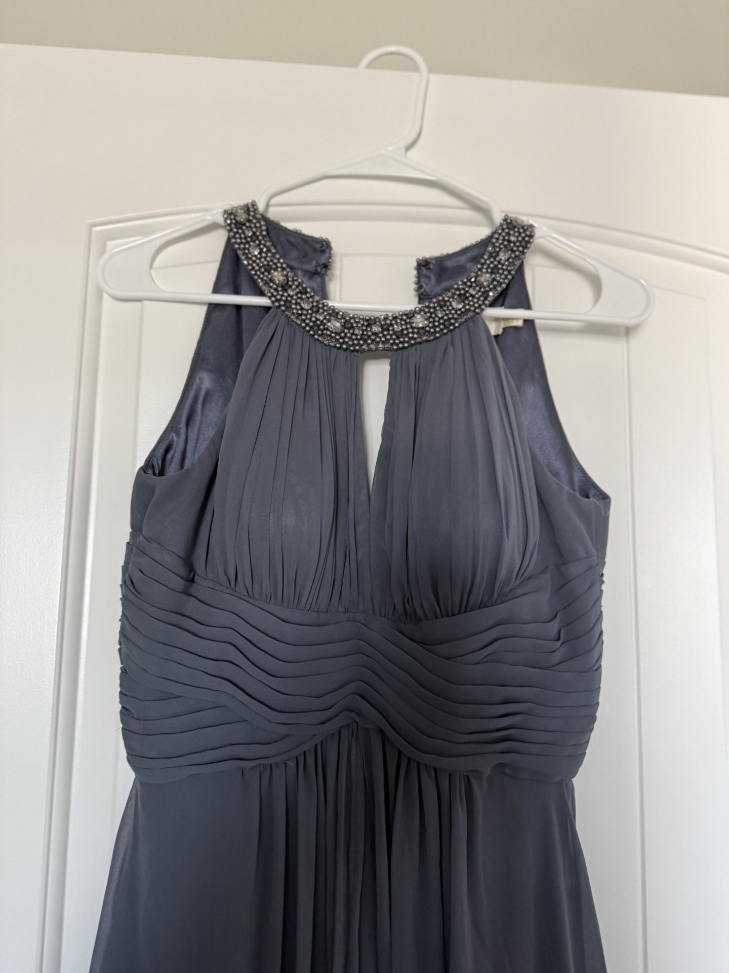 Gray Mother’s Of The Bride Dress