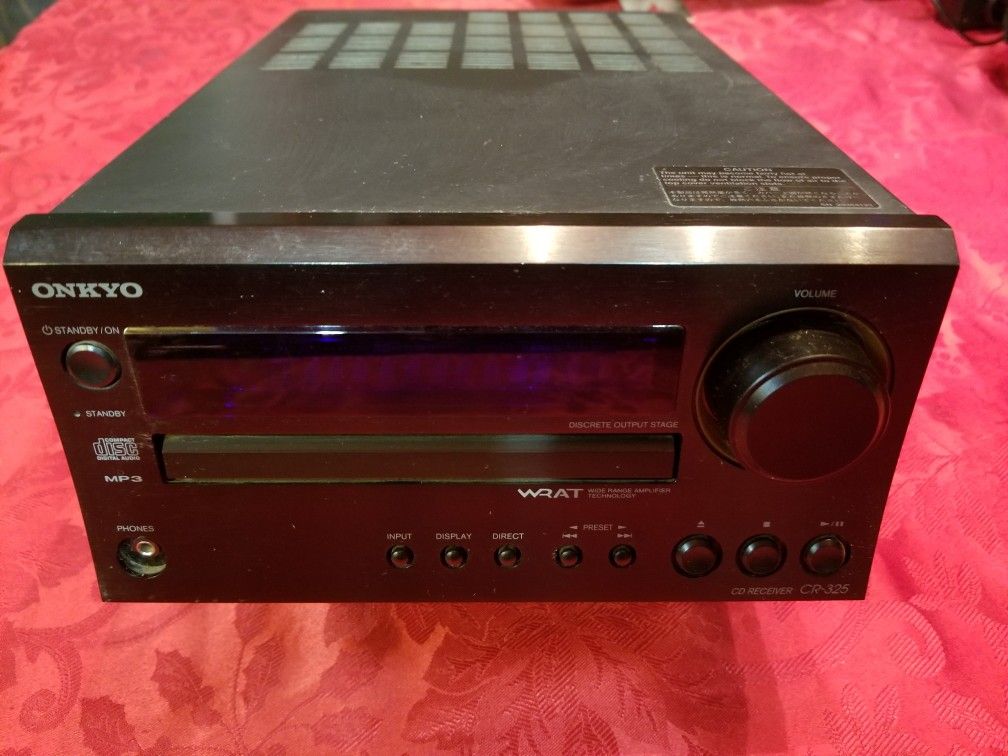 ONKYO CR-325 CD RECEIVER