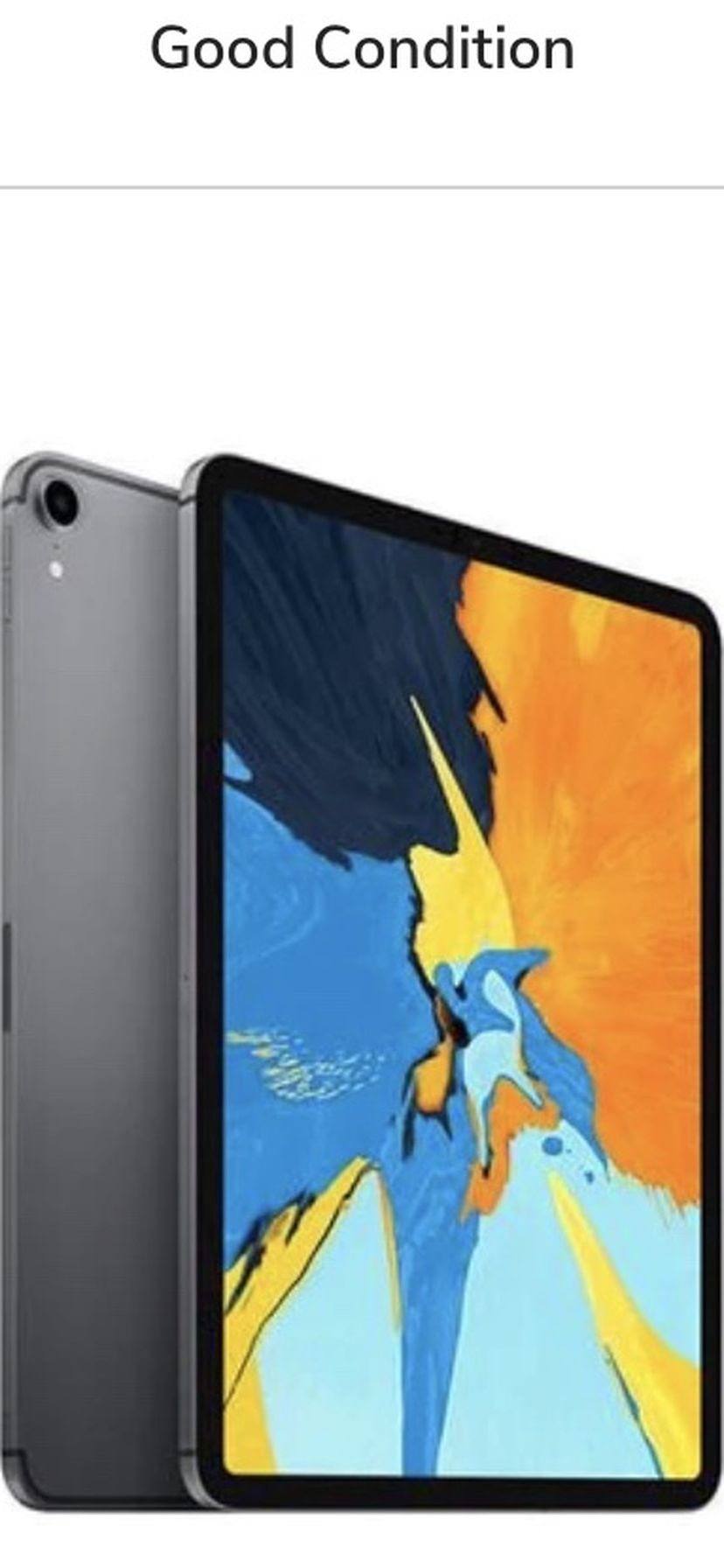 iPad Pro 3rd Generation Cellar And Wifi