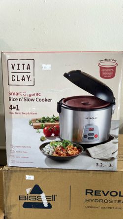 Organic clay rice & slow cooker