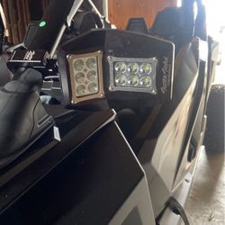 Sector 7 Lighted Utv Mirrors W/clamps