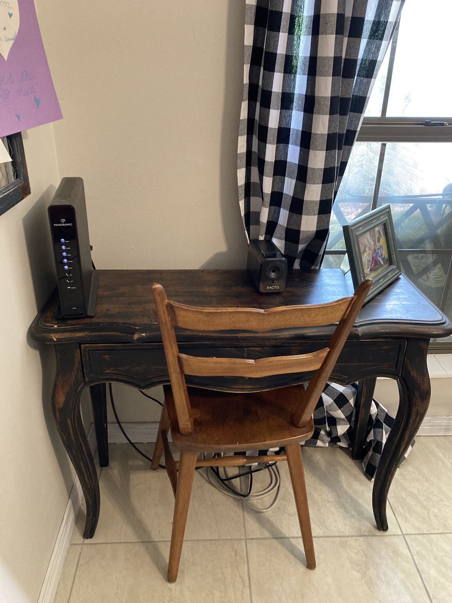 Desk And Chair