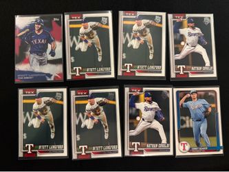 Topps MLB Rangers Lot