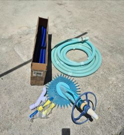 6 year Old Zodiac Barracuda Pool Cleaner, Extra Hose & Parts