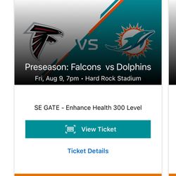 Miami Dolphins Tickets 