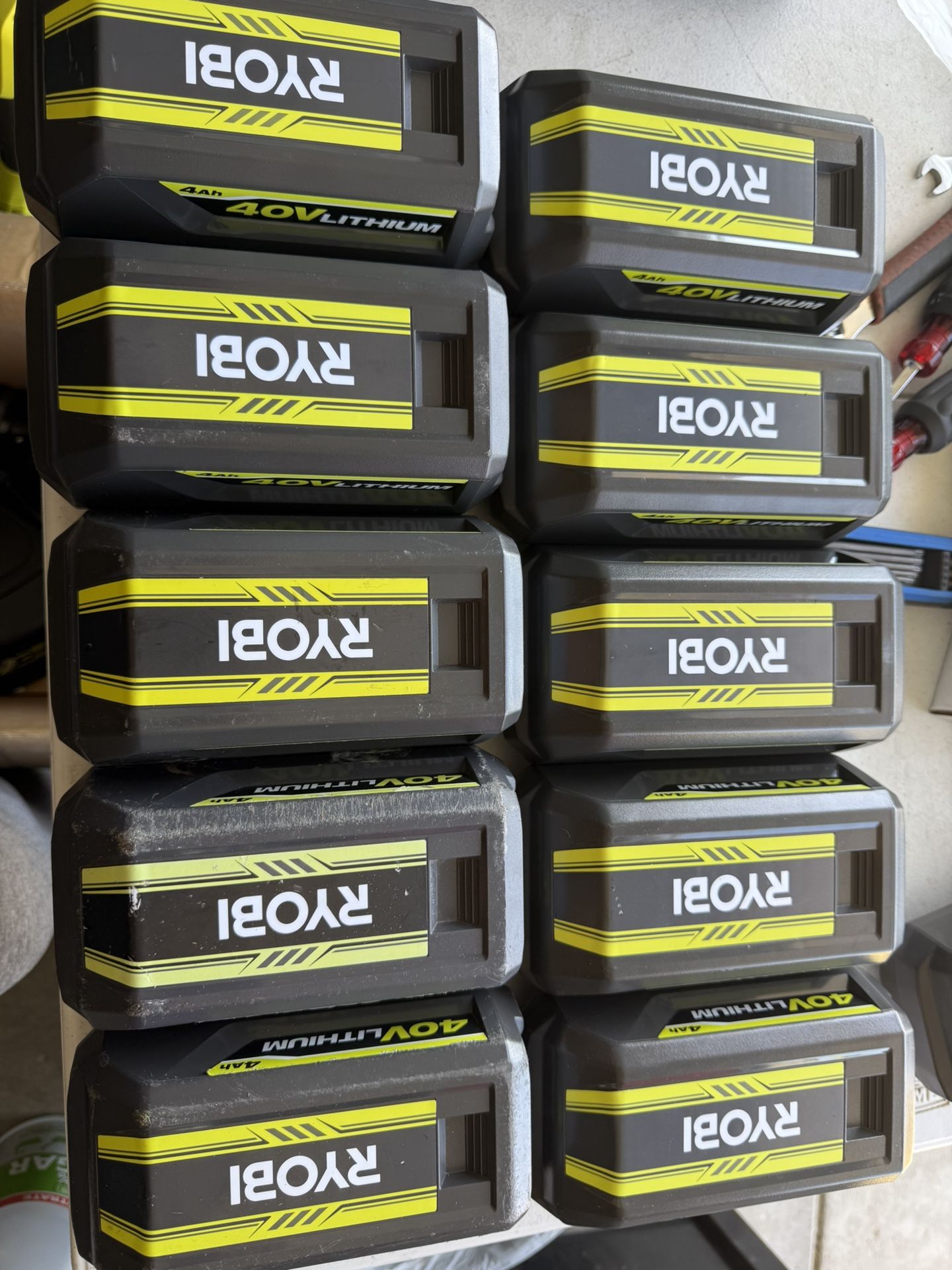 Ryobi 40v 4Ah battery