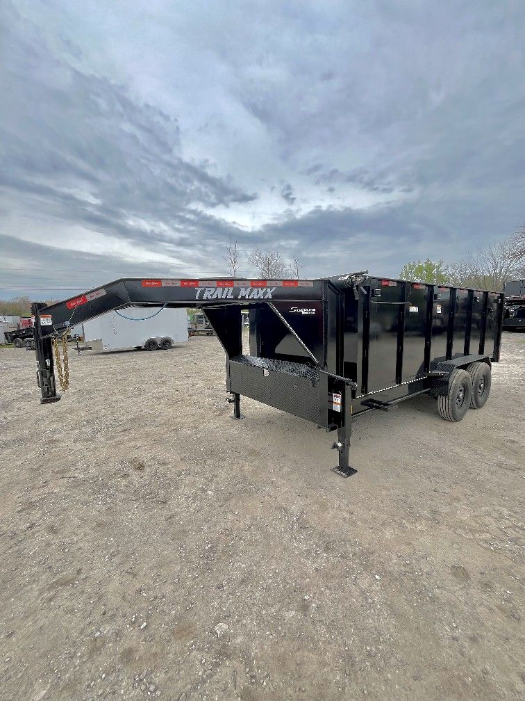 Gooseneck Dump Trailer