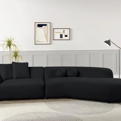 Mia Black Sectional brand new in the box Free shipping to Houston/Austin