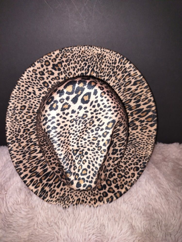 Leopard Print Hat