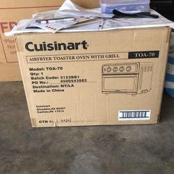 Cuisinart Air fryer Toaster Oven With Grill TOA-70
