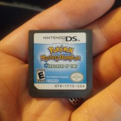 Pokemon explorers of time game cartridge
