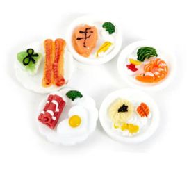 Minature Breakfast Plates