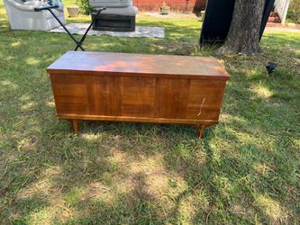 Cedar blanket chest