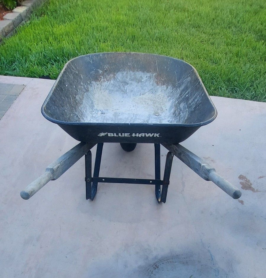 Blue hawk wheelbarrow deals