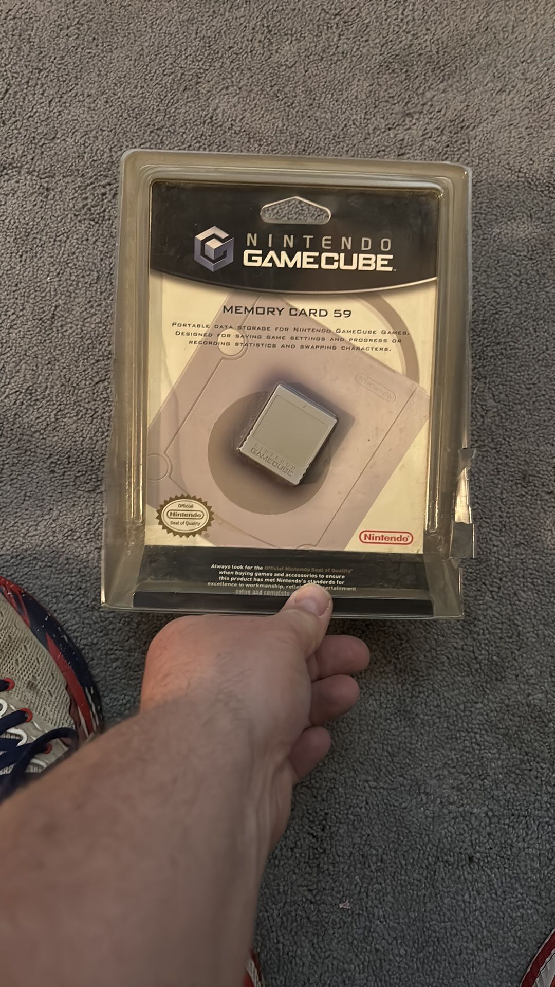 Nintendo GameCube memory card 59. New original packaging. OEM. See description.