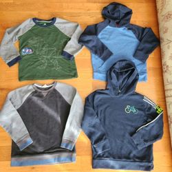 Boys Sweatshirts Hoodies  Shirts Size 8