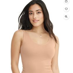 NEW Jockey Women's Beige Slimming Tank - Medium