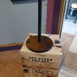 Brown Paper Towel Rack New