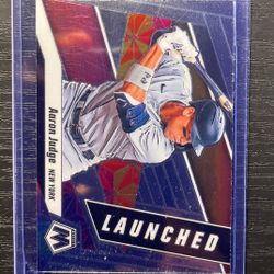 Panini Launched #2 Aaron Judge Baseball Card