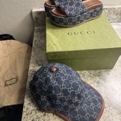 Gucci Denim Cap 
