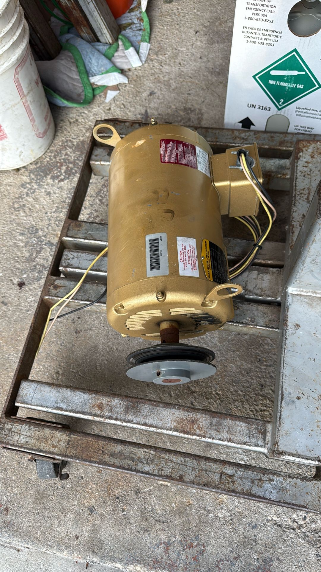 Moter From York 12.5 Ton Unit Mint Condition Works Perfect