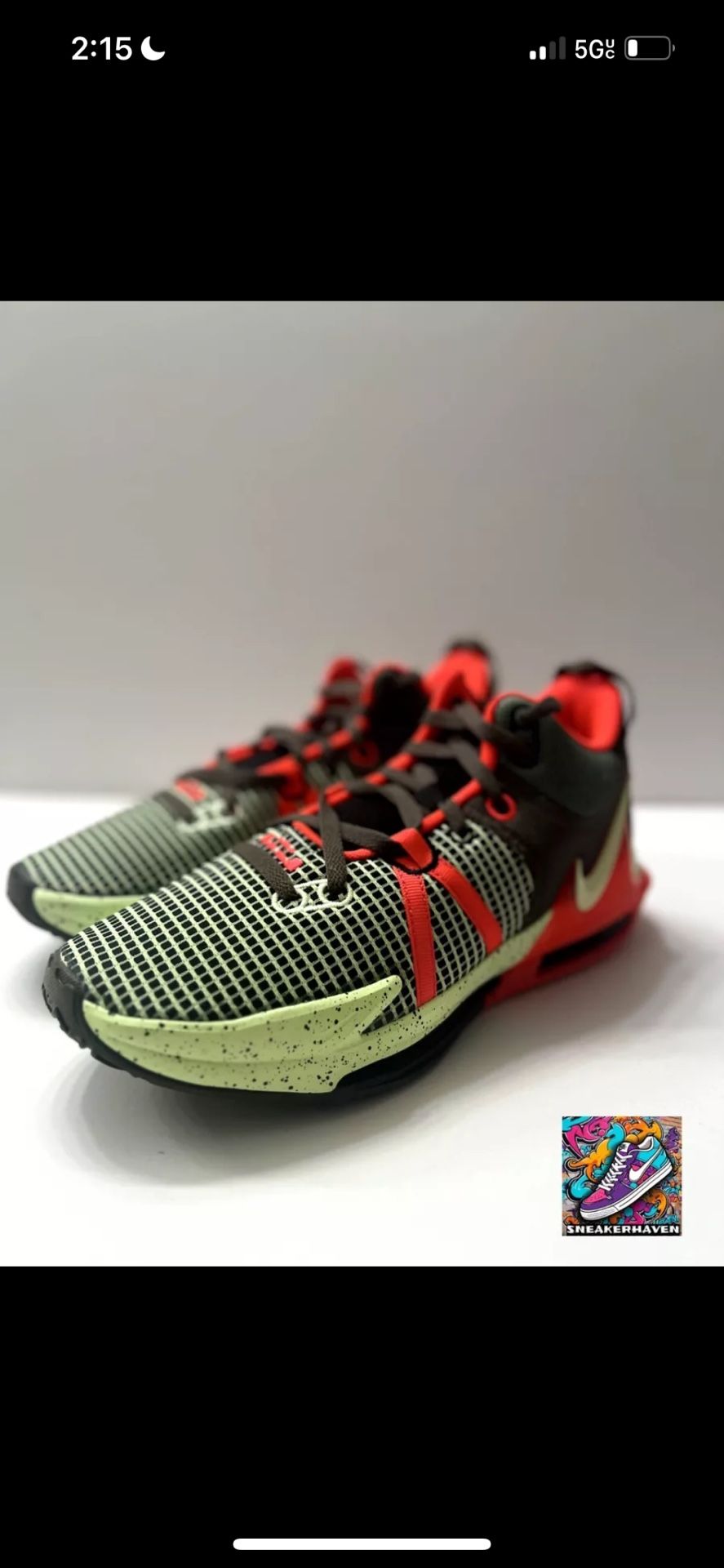 Size 11 - Nike LeBron Witness 7 Bright Crimson Alligator DM1123 001