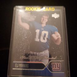 2 Supperbowl  Champ  Eli Manning  90.00 Rookie 
