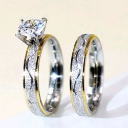 Stainless Steel Ring Set