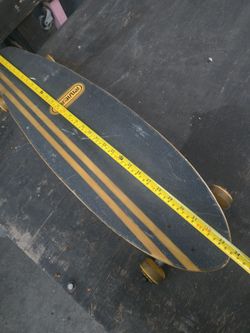 Riviera Longboard Skateboard - seven wheels in good condition