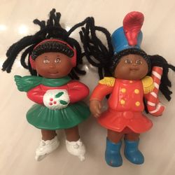 Mini Cabbage Patch Dolls Christmas 1984 African American 