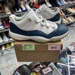 Jordan 11 Navy Snakeskin (2019) - Size 10