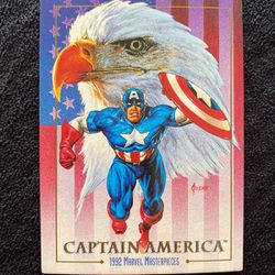 Captain America 1992 Marvel Masterpieces 