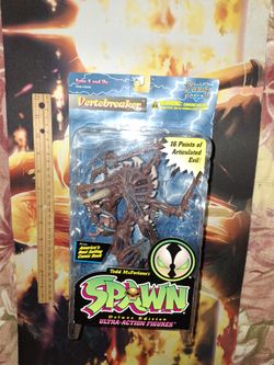 1995 MCFARLANE TOYS SPAWN SERIES 3 VERTEBREAKER ACTION FIGURE...NEW...ADULT OWNED AND KEPT IN A SMOKE FREE HOME...$15.00 FIRM...