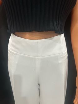 Women white pants size 14