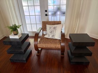Black side tables