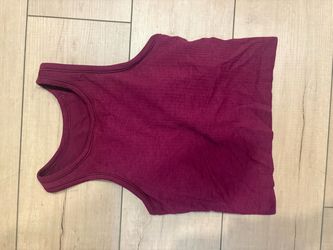 Lululemon maroon tank size 4