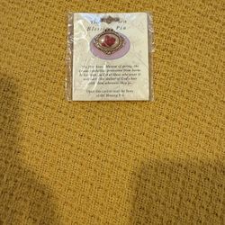 Blessing Pin Crocus Lapel Pin