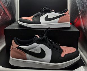Air Jordan 1 Retro Low OG Bleached Coral-White