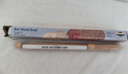 NEW- Bow Bread Knife
