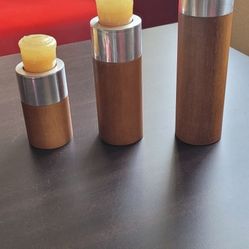 Candle Holders Set/Juego De Candelabros