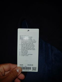 X-small LULULEMON Scuba Oversized Hoodie
