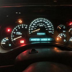 03-07 Chevy Truck Cluster 