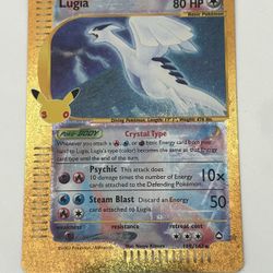 Pokemon Crystal Lugia 30th Celebration Near Mint 