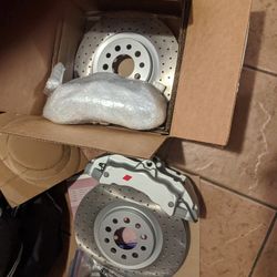Brembo 17z With Everything Besides Pads Front Only Modified To Fit A4 B6 And B7