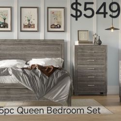 HH3600 5pc Queen Bedroom Set 