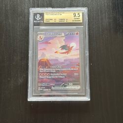 BGS 9.5 Charizard ex 199/165 Sv: Scarlet & Violet 151 Holo with 10 sub Grade